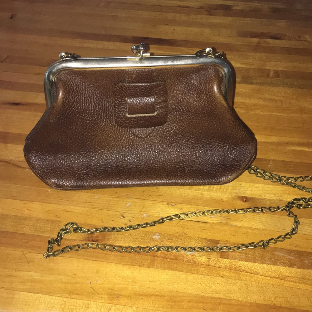 Vintage Brown Leather purse